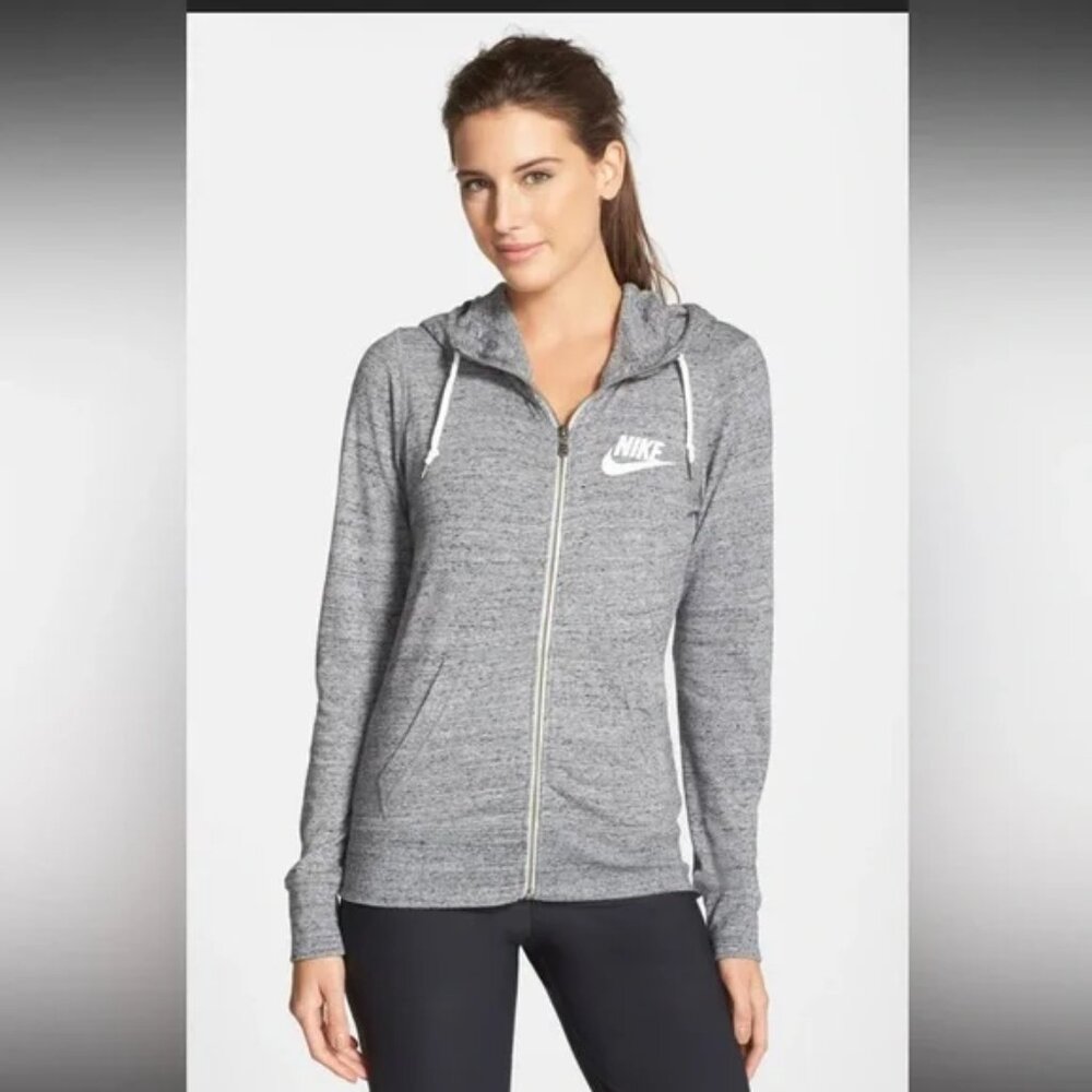 Women’s Nike Zip Hoodie (Grey) 813872-091